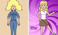 Geef deze vrouwen een complete make-over.