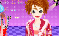 Kies mooie make-up, kleding en accessoires voor deze zangeres.