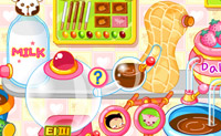 Maak met deze machine zoveel mogelijk snoepjes en chocolade.