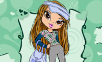 Observe a imagem e descubra onde se escondem as pe�as que a Bratz veste!