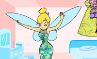 Kies de mooiste kleren voor Tinkerbell.