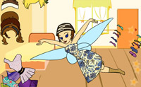 Kies de mooiste kleren voor Tinkerbell.