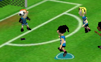 Een leuk voetbalspel, waarin je met je voetbalteam moet zien winnen. Je kan je eigen spelers kiezen.