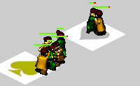 Probeer om je tegenstanders te vernietigen in deze strategiegame. Het is de bedoeling dat alle hartjes jouw kleur krijgen.