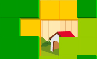 Descubra os 2 mosaicos com o mesmo desenho para obter comida ou pontos.