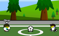 In deze 1 tegen 1 voetbal game dien je te spelen met 2 spelers.