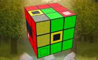Una cada par de marcadores iguais para completar este cubo.