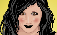 Geef deze beroemdheid een mooi laagje make up.