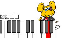 Este rato adoraria ensinar-te a tocar piano.