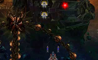 Probeer om alle aanvallen van de vijanden in deze space invaders game af te slaan.