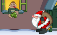Ajude Papai Noel a entregar os presentes usando o motor movido a gases. 