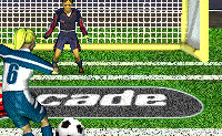 Este � um jogo de futebol divertido em que vais marcar pen�ltis. Clica no jogador para receber a bola e depois no jogador quando tiver a bola. Clica ent�o para marcar avan�ando com o rato na direc��o da baliza e mant�m o bot�o esquerdo do rato carregado.