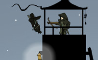 Probeer om in deze ninja game alle opdrachten succesvol uit te voeren !