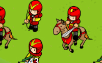 Probeer om je tegenstanders te verslaan in deel 2 van deze strategie game !