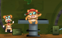 De hamster wil ontsnappen uit het riool, het is aan jou om hem te helpen.