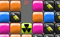 Mude as cores dos blocos, clicando neles, para criar grupos de 4 da mesma cor. 