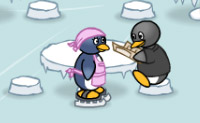 Voorzie alle pingu�ns in het cafe telkens van eten. Zorg dat je per dag genoeg geld verdient om de volgende dag weer aan het werk te kunnen.