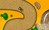Acelere o mais r�pido que puder nestes circuitos constru�dos no deserto. 