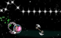 O objetivo do comandante Billy � explorar os diversos cantos da galaxia. Poder�s conseguir gra�as aos gases que encher�o seu macaco e assim voar pelo espa�o. 