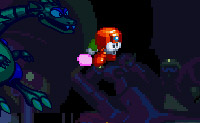 Megaman is gekidnapped. Het is aan Eddie om megaman te redden!