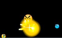 Probeer om zoveel mogelijk combo's te maken door op de smileys te springen.