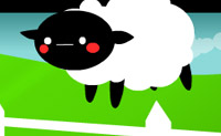 Tel de schapen die voorbij komen, als je een zwart schaap ziet moet je er 1 van het totaal afhalen.