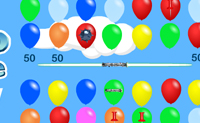 Speel de ballonnen variant van Bejeweled. Probeer om 3 dezelfde kleur ballonnen op 1 rij te krijgen.