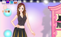 Geef een meisje, jongen of kat een complete makeover! Kies een gezicht, ontwerp kleding en kleed ze aan.
