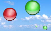 Ben je snel met een muis? Laat de bollen knappen voordat ze elkaar raken.