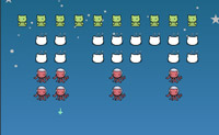 Schiet alle buitenaardse wezen neer in deze soort van Space Invaders game om door te gaan naar de volgende level