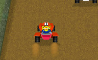 Probeer als eerste te eindigen in deze quadrace, maar let erop dat je benzine niet op raakt!