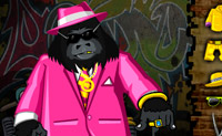 Kleed de apen aan! Geef ze de mooiste kleding en sieraden.