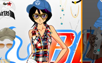 In dit Modespel moet je voor deze keer een bekende Manga figuur opmaken: Rukia Kuchiki.