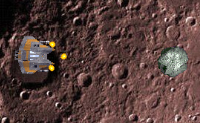 IN de ruimte ga je met een ruimteschip zo veel mogelijk astroiden neer te schieten.(ruimtestenen) 