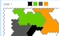 Probeer de wereld te veroveren in deze variant op Risk. Kies telkens een land, welke niet aan het land mag grenzen wat je al in bezit hebt. Degene die aan het einde de meeste grond heeft wint.