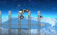 Tenta levar todos os astronautas ao final conduzindo-os pelas colinas em seguran�a.