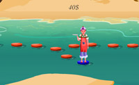 Os h�spedes do hotel est�o na praia gozando a sua paz. A tua fun��o � servi-los o melhor que puderes.