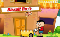 Probeer zoveel mogelijk biscuits te vangen binnen de tijd.