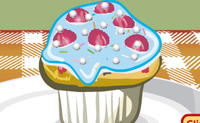 Probeer om een lekkere muffin te maken. Doe de ingredi�nten in de kom en mix deze vervolgens. Stop het beslag in een vormpje en bak deze vervolgens in de oven totdat je een lekkere muffin hebt.