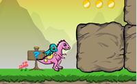 Descobre, junto com estes dois dinossauros, todos os ovos nesta caverna. Tenta p�ssaros obst�culos trabalhando em conjunto.