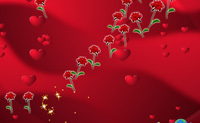 Apanha tantas rosas quantas as que conseguires antes do fim do tempo. De forma a que n�o esgotes o tempo, tamb�m podes apanhar rel�gios.