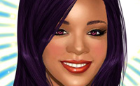 Tenta vestir esta cantora o melhor poss�vel e retoca a sua maquilhagem
