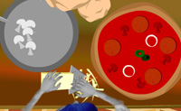 Tenta fazer 4 pizzas o mais r�pido que conseguires mas garante que a cobertura n�o � roubada pelos insectos.