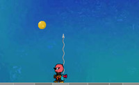 Probeer de ballen lek te schieten met behulp van een harpoen. Als jij geraakt wordt door een bal, ga je dood. Een leuke game om met z'n twee�n te spelen!