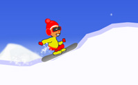 Faz manobras loucas com a tua prancha de snowboard e faz o m�ximo poss�vel de pontos