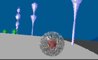 Bestuur de bal over de nauwe weg en pak powerups op voor extra punten, maar pas op dat je er niet van de muur af valt.