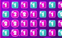 O teu objectivo � fazer todas as bolas cor-de-rosa. Uma bola estoura logo que o n�mero 4 esteja dentro e clicas nela, ou quando uma bola ao lado rebenta. Apenas podes clicar nas bolas cor-de-rosa.