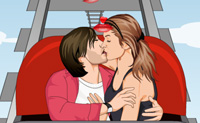 A Paris � solteira e est� � procura de um belo namorado. Tenta beijar um rapaz giro mas garante que o resto do mundo n�o te v�.