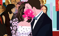 O Tom e a esposa foram convidados para uma cerim�nia de �scares. Eles querem beijar-se mas apenas o podem fazer quando ningu�m est� a ver.