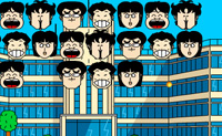 Joga todos os estudantes do  jogo nesta variante de Arkanoid de forma a passares ao n�vel seguinte.